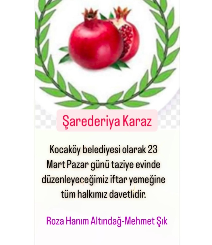 İftar Programına Davet