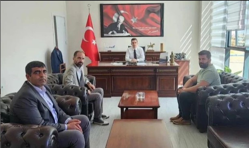 Karaz Kültür ve Dayanışma Derneği Başkanı Aziz YILDIZ ve beraberindeki heyetten ziyaret